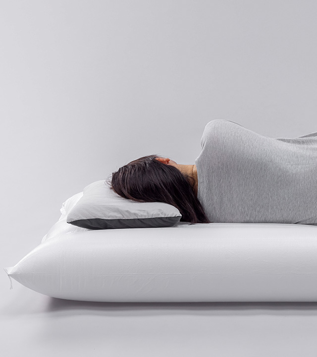 災害時に安眠できる寝心地を追求したエアーベッド